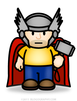 DAVETOON: Lil' Dave Thor