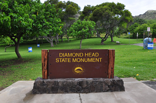 Diamond Head Sign