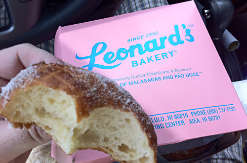 A box of malasadas.