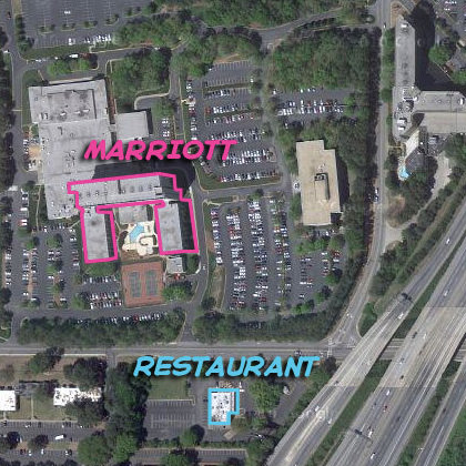 Marriott Entrapment Map