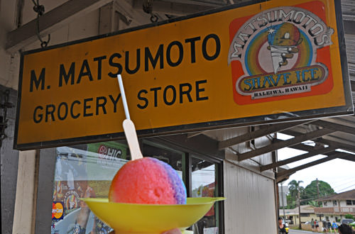 Shave Ice at Matsumoto's