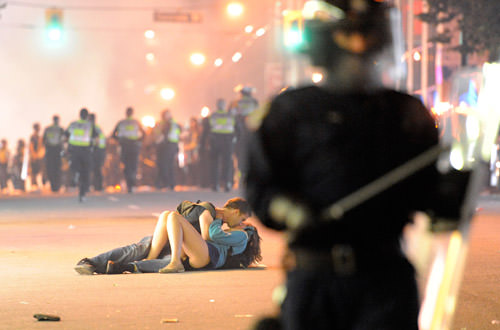 Vancouver Riot Kissers