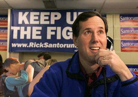 Shit-Stain Rick Santorum Vancouver Kissers