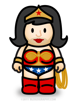 Lil' Dave as Wonder Woman
