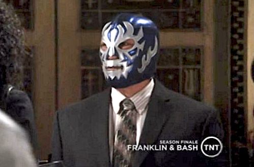 Mystery Wrestler on Franklin & Bash!