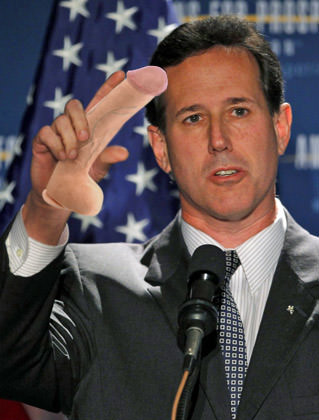 Santorum Loves Cock!
