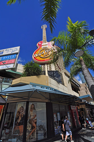 Hard Rock Surfers Paradise Guitar