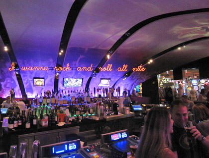 Hard Rock Cafe Tampa Inside the Bar