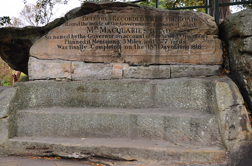 Mrs. Macquarie's Chair