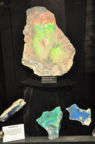 Massive Opals in a Vault