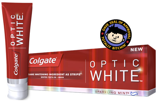 DAVE APPROVED: Colgate Optic White