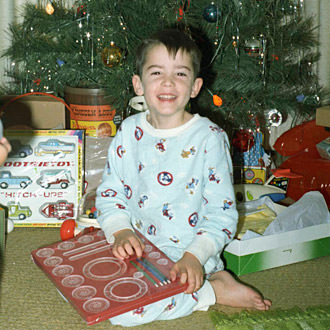 Davy at Christmas