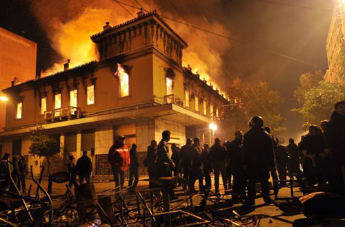 Greece on Fire