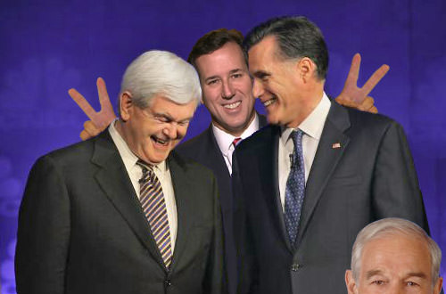 Heeeeeeere's Santorum