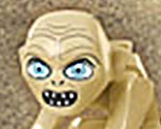 SCARY LEGO Gollum!