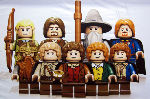 LEGO Hobbits from Lord of the Rings