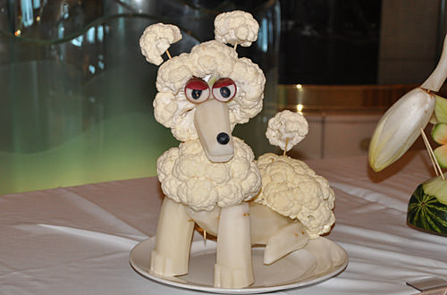 Poodle Carving