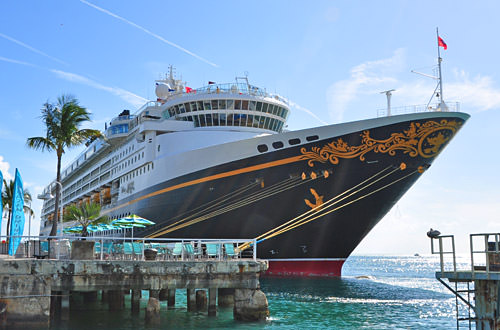 Disney Magic Docked in Key West