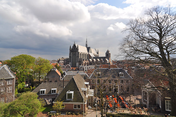 View from Leiden Citadel