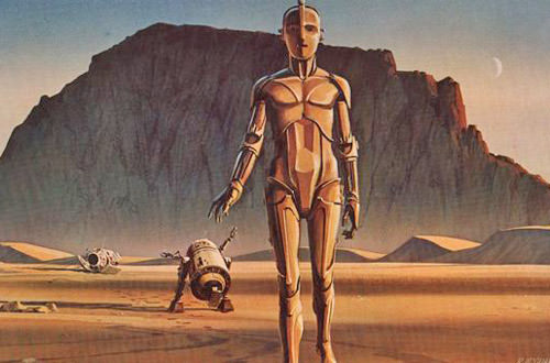 McQuarrie C-3PO and R2-D2