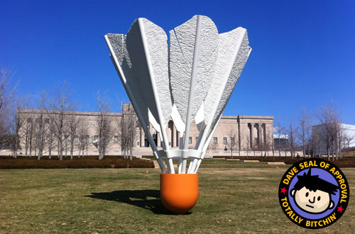 Nelson-Atkins Museum Shuttlecock