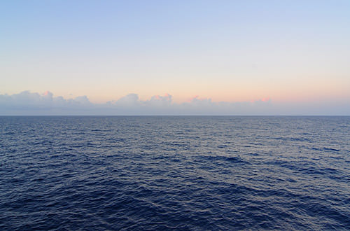 Sunset at Sea