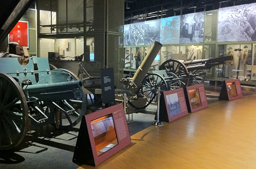 WWI Museum Cannons