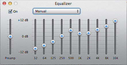 ITunes Equalizer