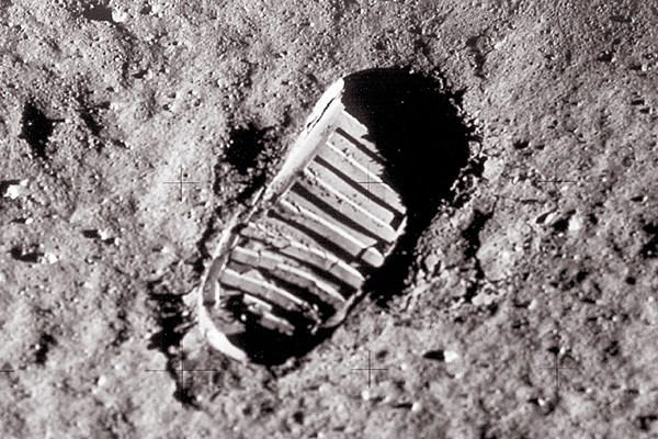 Neil Armstrong Footprint