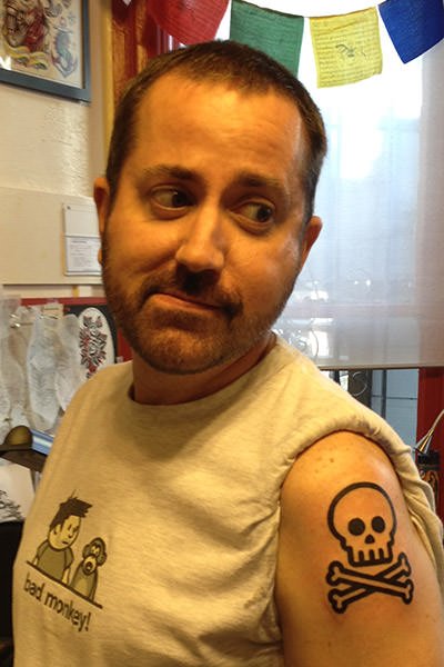 Dave's Cool New Tattoo!