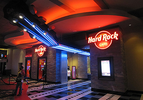 Hard Rock Cafe Four Winds Entrance