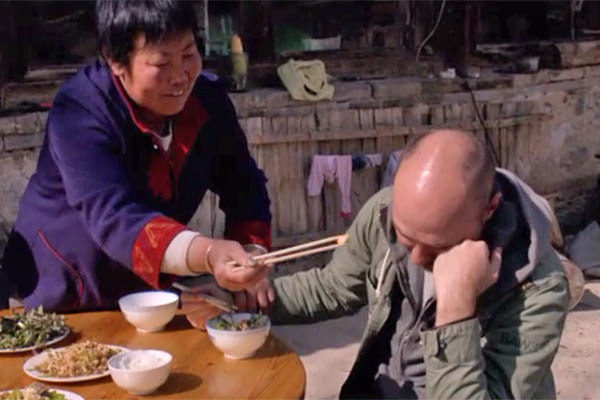 Karl is Forced to Eat Something Awful in China