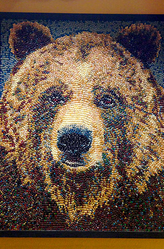 Jelly Bean Bear Portrait