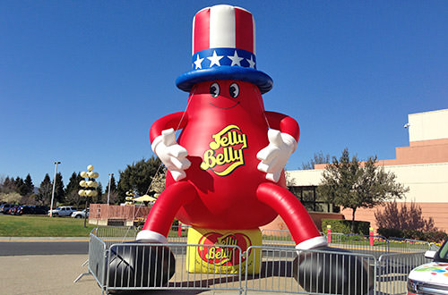 Jelly Belly Man Sits