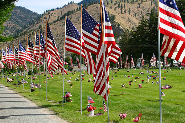 Memorial Day Flags