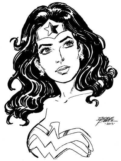 George Pérez Wonder Woman