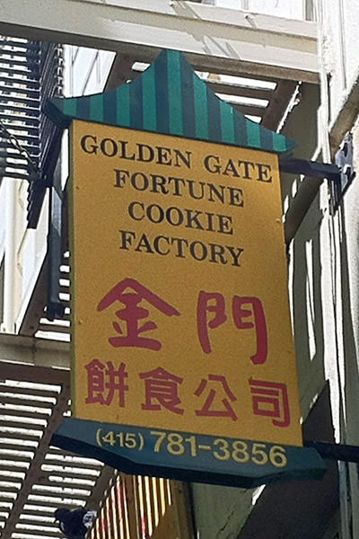 Golden Gate Fortune Cookie Factory!