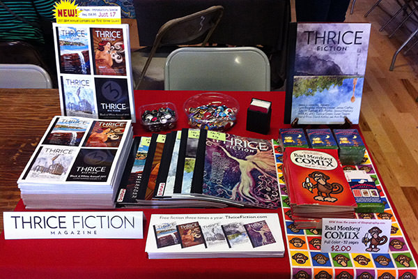 THRICE Fiction Table