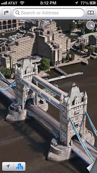 Flyover London Bridge