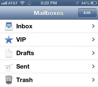 Mail VIPs