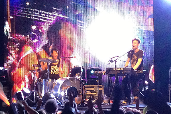 Matt and Kim LIVE!