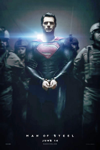 Man of Steel Shitty Movie Poster