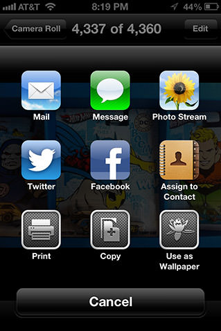 iOS 6 Share Me!