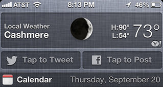 IOS6 Tap to Tweet!