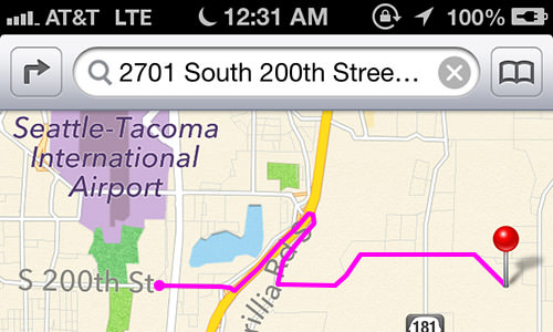 Apple Maps Boo Boo!