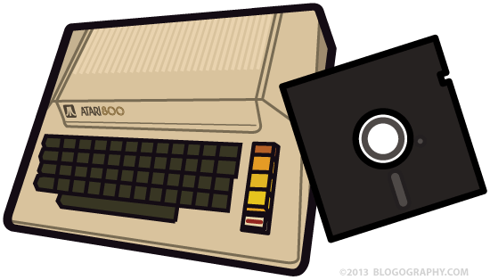 Atari 800 Illustration