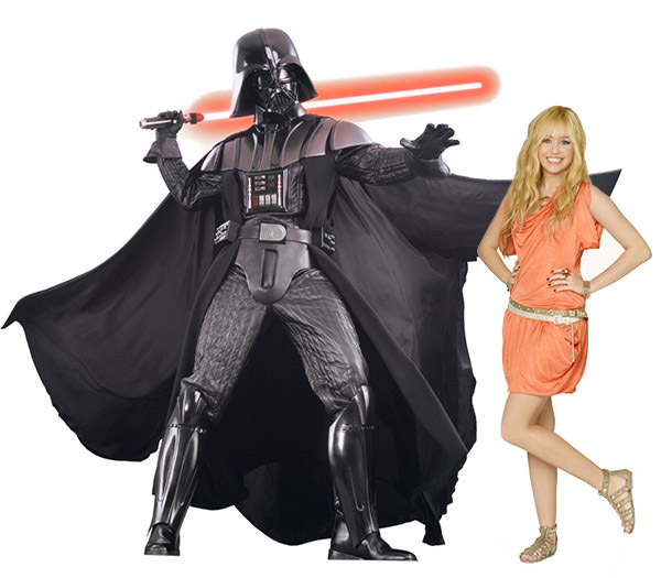 Darth Vader VS Hannah Montana