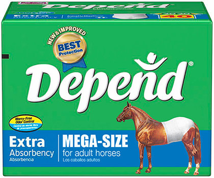 Horse Depends Extra!
