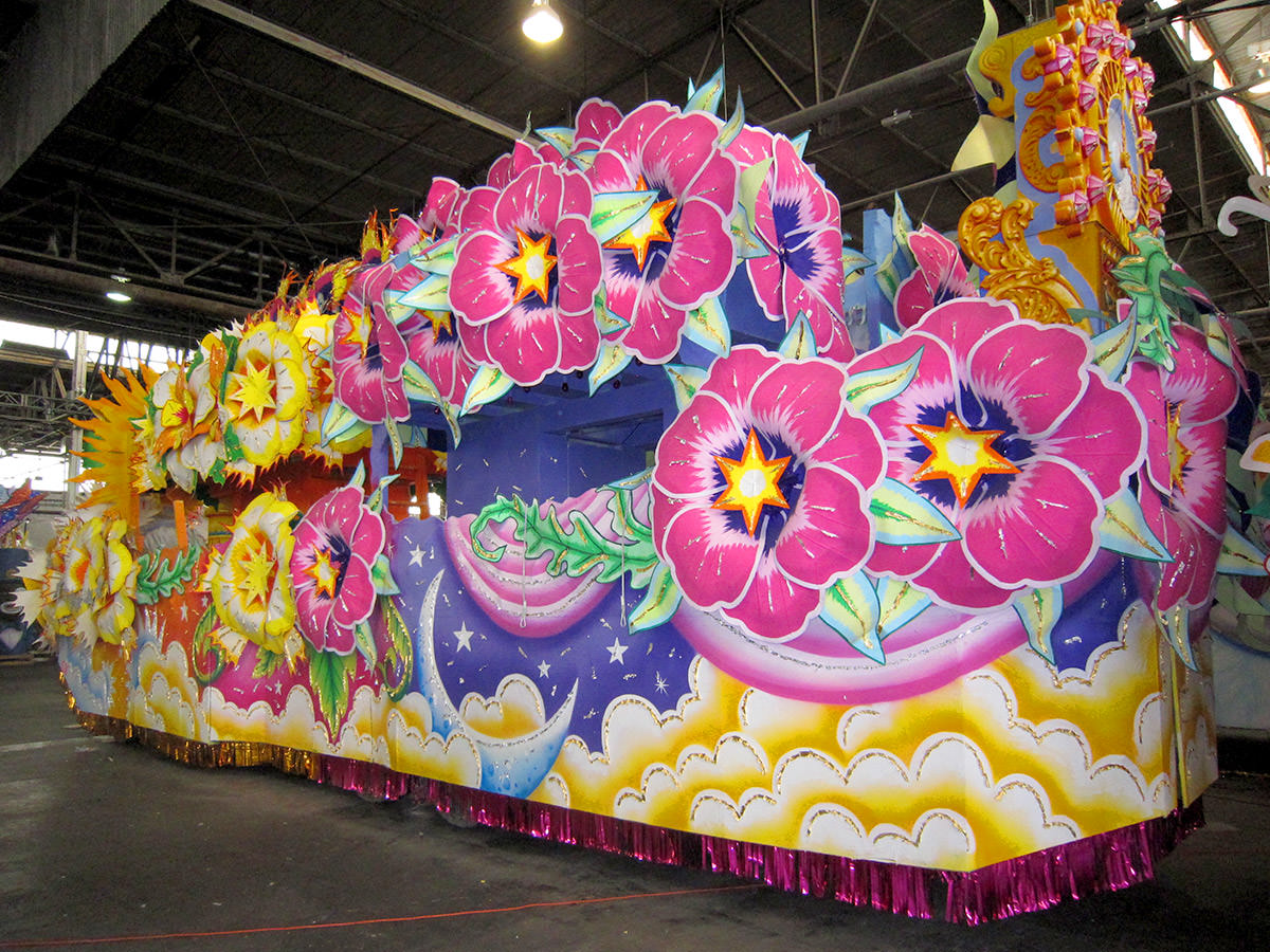 Mardi Gras World Float