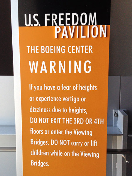 Freedom Pavilion WARNING!